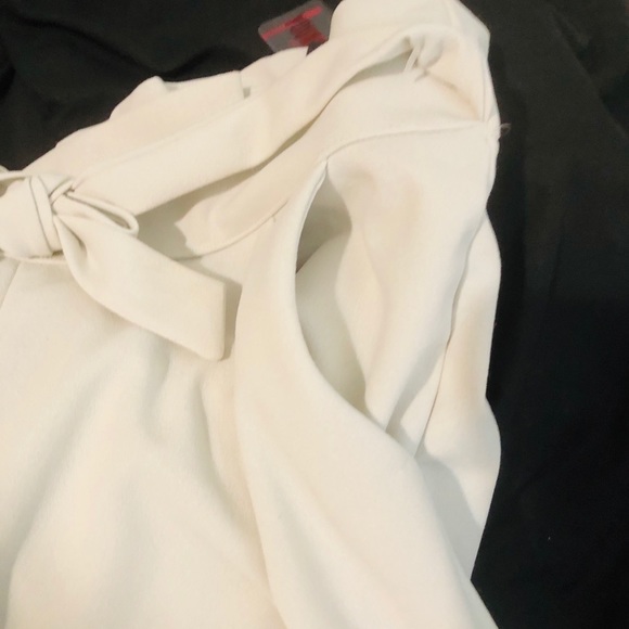 Classy paper bag waist dress pants. High rise. - Picture 3 of 5